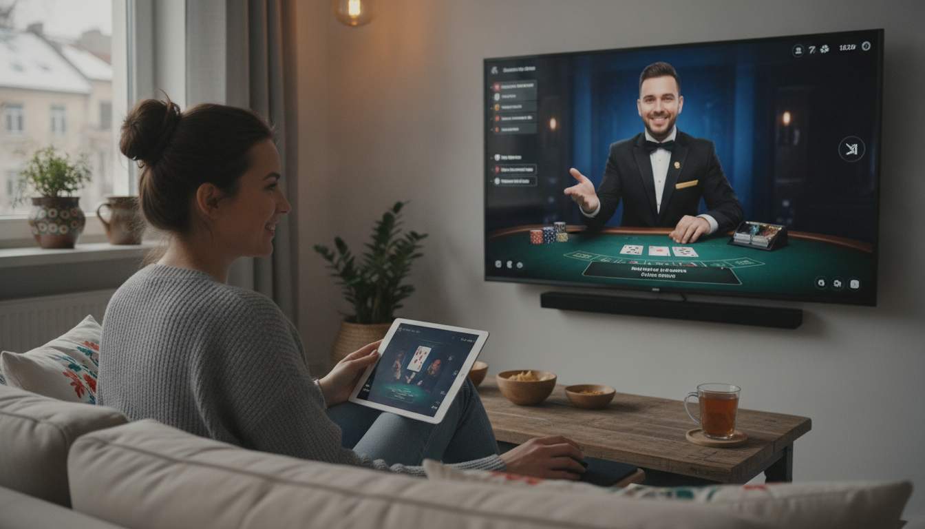 Experience the thrill of live gaming Live casino experience in HD quality