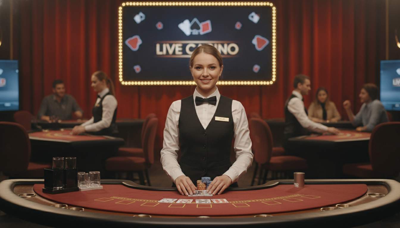 Croupier professionnel Croupier professionnel en direct